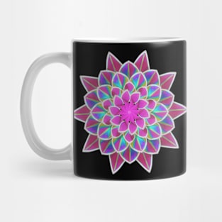 3d lotus mandala Mug